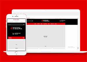 宽屏服装电子商务公司网站模板 - 项目资源网