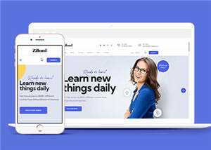 在线教育学习官网源码模板下载 - 项目资源网