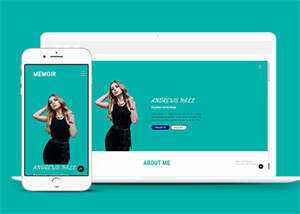 宽屏互联网设计类公司网站模板 - 项目资源网