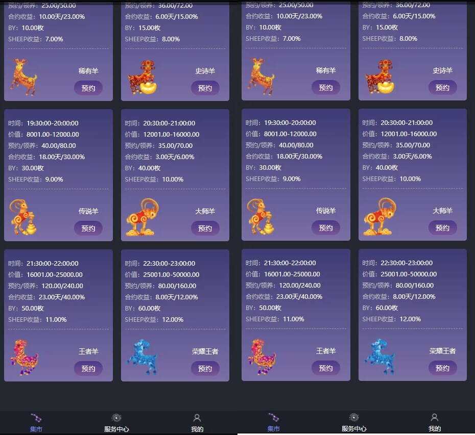 图片[3] - 区块羊投资平台源码/支持预约 转让领养抽奖等等功能 全开源可二开 - 项目资源网